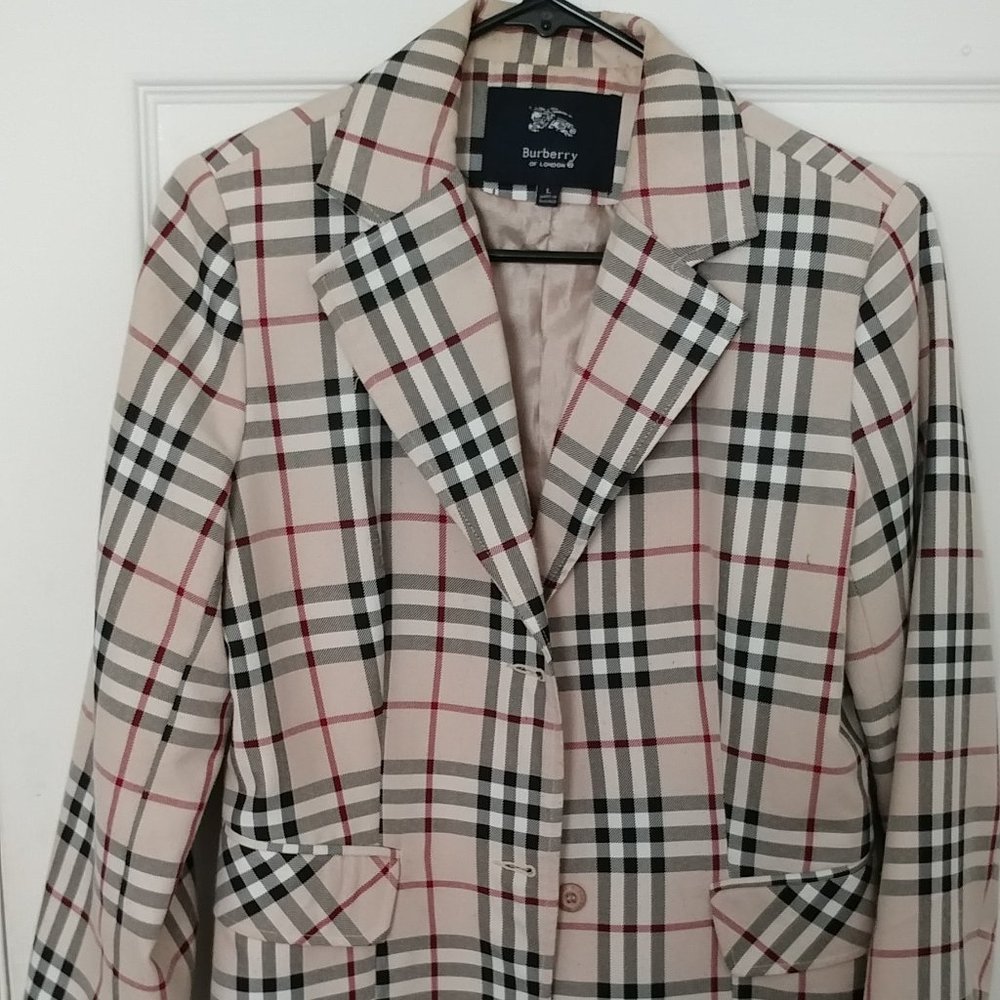 Burberry Nova Check Blazer